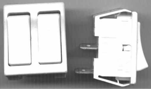 3456-53619BB - 6A - vestavný spínač kol.  .. balení 10ks za 60Kč