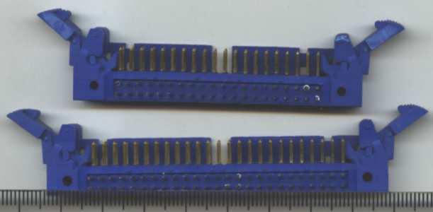 konektor PSL 50 pin - 2,54mm - 90° vývody .. balení 20ks za 60Kč