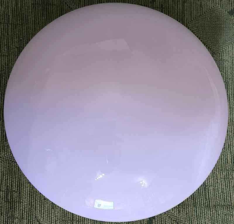 nevyužité stropní svítidlo, průměr 25cm, výška 9cm, jedna objímka (003)