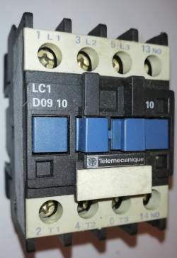 LC1-D09-10 - stykač 24V dc 5,5kW, použitý   .. cena na dotaz / price on request