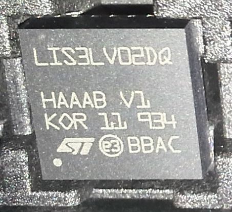 LIS3LV02DQ - ACCELEROMETER TRPL AXIS 28QFPN