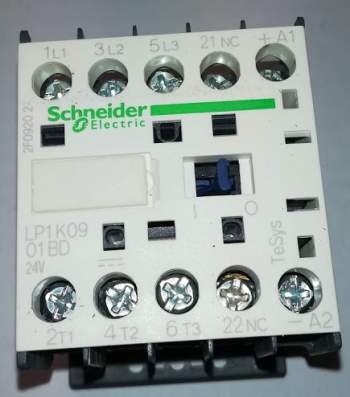 LP1K0901BD -  Stykač, 9 A, DIN Lišta, Panel, 690 VAC, 3PST-NO, 3 Póly, 4 kW