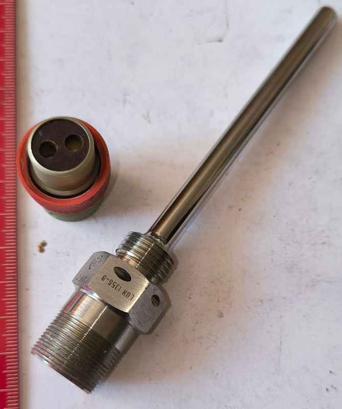 LUN1356-8 - odporový vysílač teploty, včetně konektoru BN18KPN2   .. cena na dotaz / price on request