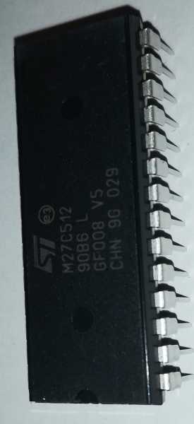 M27C512-90B6- 512 Kbit 64Kb x8 .. cena na dotaz / price on request