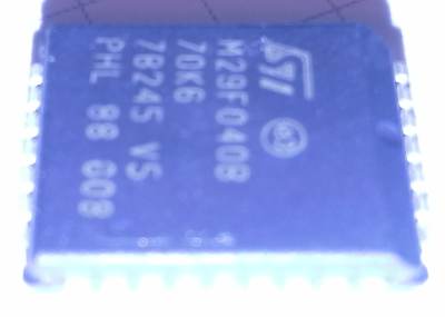 M29F040B-70K6 - 4 Megabit (512 K x 8-Bit) CMOS 5.0 Volt-only, Uniform Sector Flash Memory , s programem