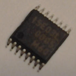 MB15E03L-PFV1 - Single Serial Input PLL Frequency Synthesizer On-Chip 1.2 GHz Prescaler   .. cena na dotaz / price on request