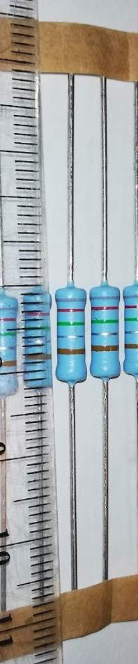 odpor SMA0414-50 8R25 1% C1 1W .. balení 100ks za 99Kč