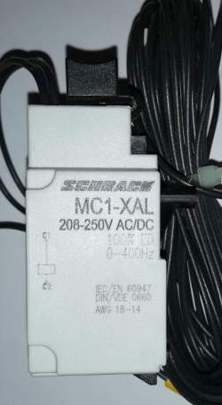 MC1-XAL - Shunt trip 208-250VAC/DC for MC1 incl. 3m cabel .. cena na dotaz / price on request