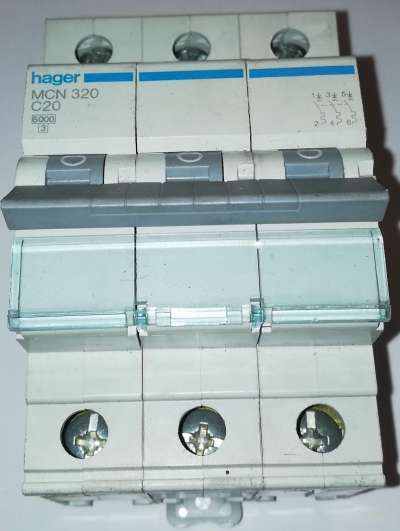 není skladem - Jistič Hager MCN320 20A C