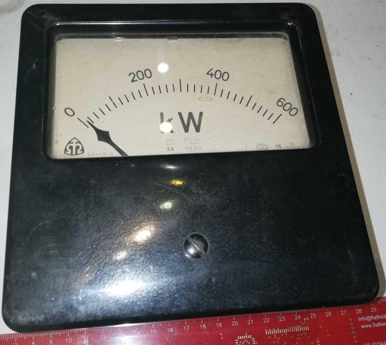 panelmeter METRA stupnice 600kW, 160x160x100mm   .. cena na dotaz / price on request