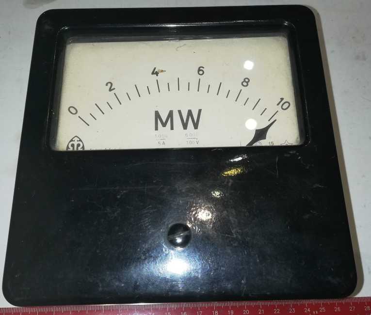 panelmeter METRA stupnice 10MW, 160x160x100mm   .. cena na dotaz / price on request