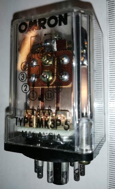 relé OMRON MK3P-5 -  220Vac   .. cena na dotaz / price on request