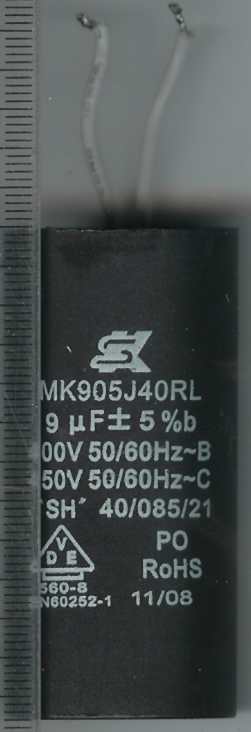 MK905J40RL - 9uF 400V