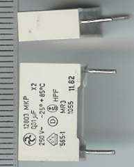 MKP 12803 0,01uF 250V X2  .. balení 500ks za 90 Kč