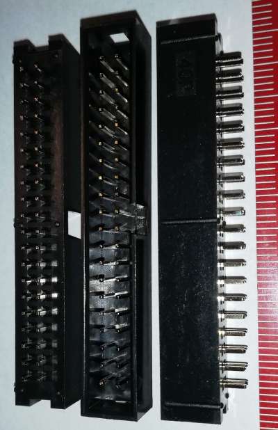 MLW40G - Konektor vidlice rozteč 2,54mm, 2x20pin do DPS .. balení 20ks za 90Kč