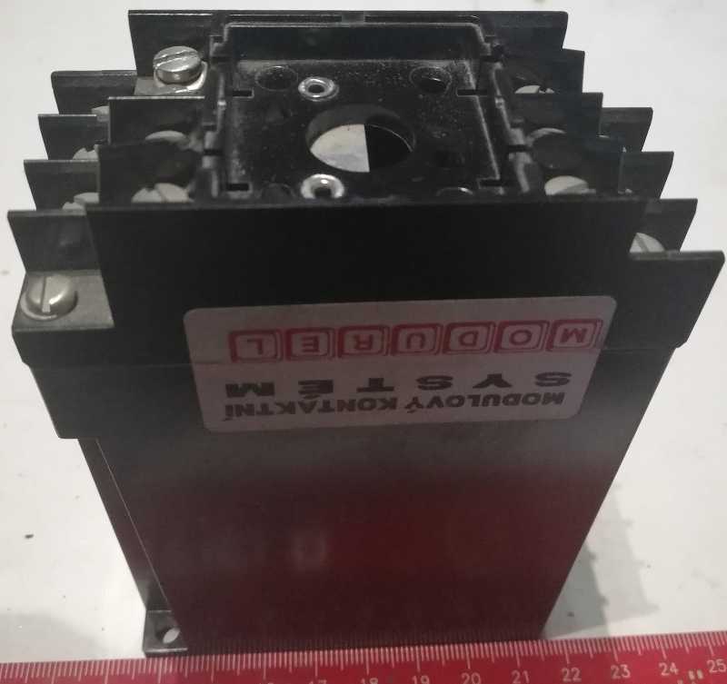 krabička MODUREL černá, použitá, vypadá dobře