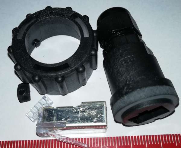 MOLEX 0847000002 - Plug Modular Connector 8p8c (RJ45, Ethernet) Position Shielded Cat5e IDC  .. cena na dotaz / price on request