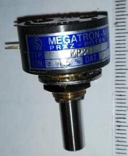 MP21 - 20k  MEGATRON -  Potentiometer   .. cena na dotaz / price on request