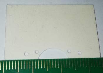 destička pro stupnici MP40 METRA