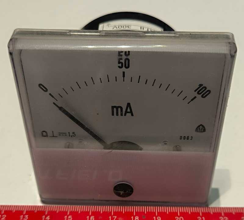 MP80, METRA, st. 100mA, jako nový, bez předřadníku