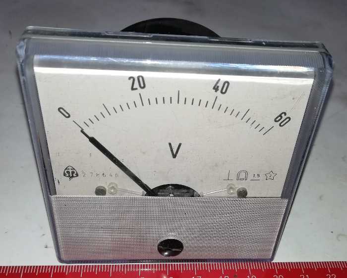 MP80 - METRA, stupnice 60V + úchytky