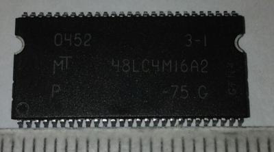 MT48LC4M16A2 P-75:G - SYNCHRONOUS DRAM .. cena na dotaz / price on request
