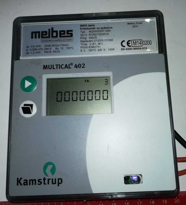 KAMSTRUP MULTICAL402 .. z demontáže / used ..  cena na dotaz / price on request