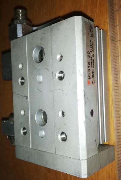 SMC MXS16-30 cyl, slide table, dual rod