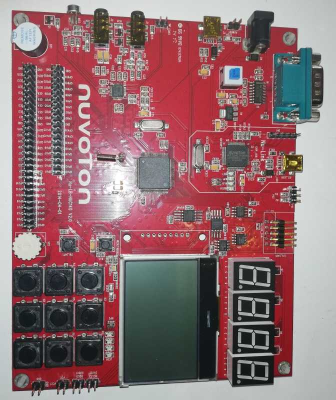 NU-LB-NUC140 by Nuvoton Technology Corporation - NUC100/NUC120/NUC130/NUC140 Microcontroller Development Kit 50MHz CPU Flash