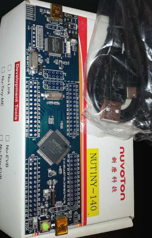 není skladem - NUTINY-140 Development Tools NUVOTON