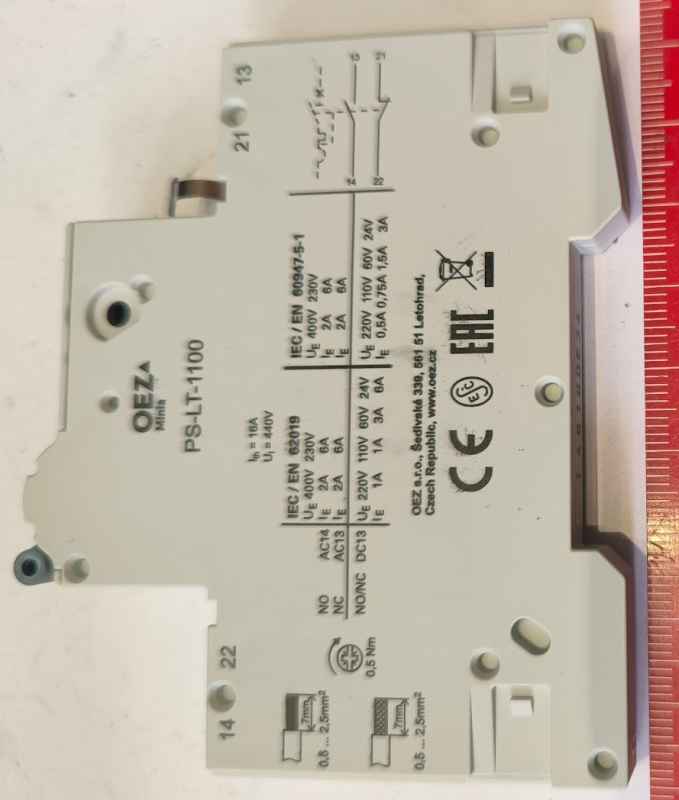 OEZ Spínač PS-LT-1100 pomocný - 42297  .. cena na dotaz / price on request