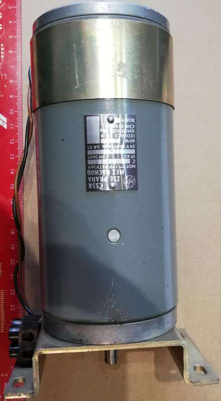 P2TV369 - 24V 2000/min 80W 5A MEZ Náchod 1988   .. cena na dotaz / price on request