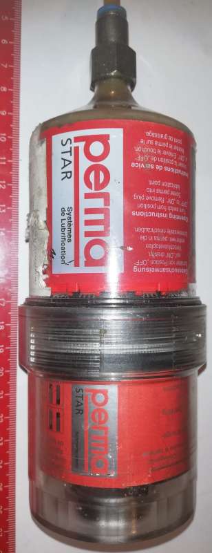 PERMA STAR S100 M120 lubrication system ..  z demontáže