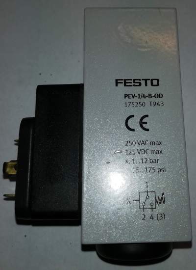 PEV-1/4-B-OD  175250  - Pressure switch