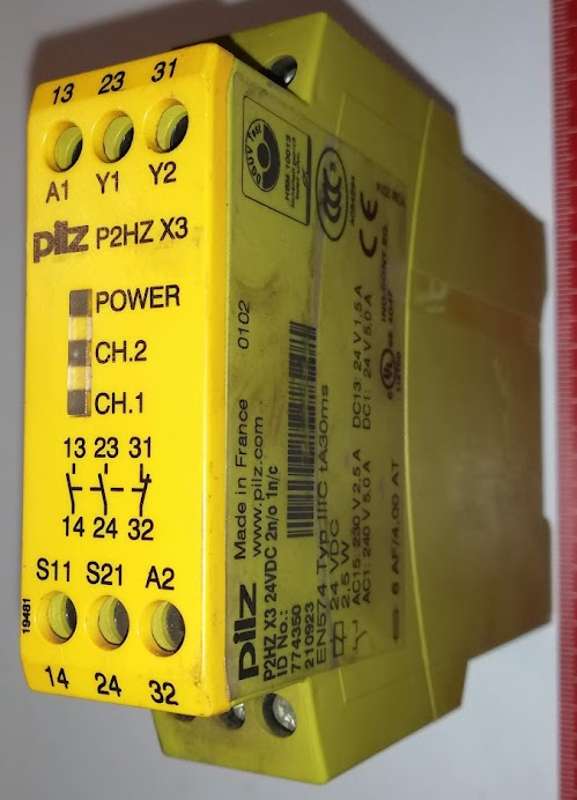 PILZ P2HZ X3 24Vdc,  z demontáže .. cena na dotaz / price on request