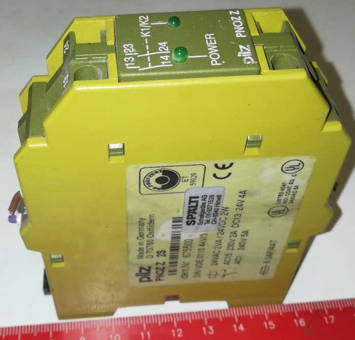PILZ PNOZ Z 2S 24Vdcac  .. použitý / used   .. cena na dotaz / price on request