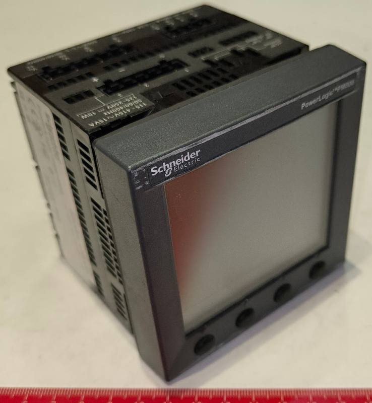 Schneider PowerLogic PM800 Series Power Monitoring Devices ( PM810MG + display )  .. použitý / used   .. cena na dotaz / price on request
