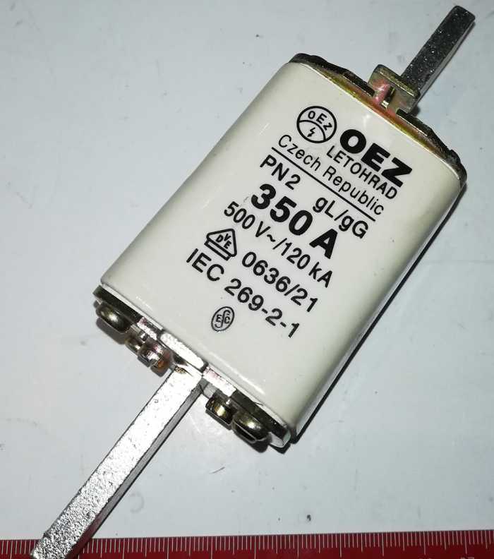 pojistka PN2 gL/gG 350A/500V OEZ Letohrad