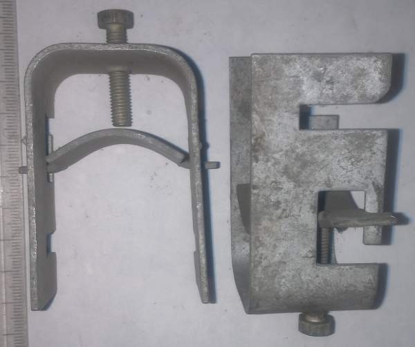 montážní svorky, starší