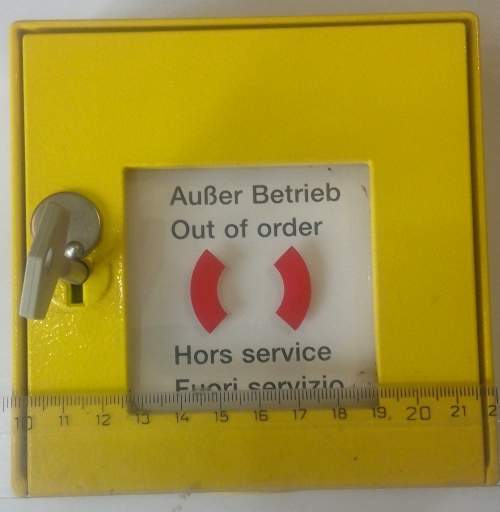 není skladem - ALU gelb 704870 - krabička žlutá s klíčkem