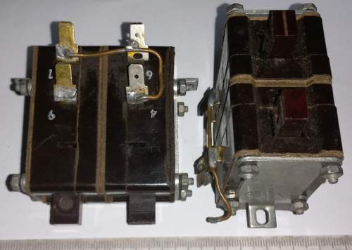 přepínač + tlačítko, starý