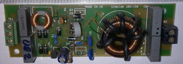 není skladem - deska zdroje, nedokončená ( trafko, toroidy, konektory)