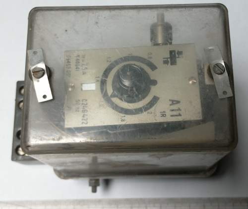 relé A11, starší .. cena na dotaz / price on request