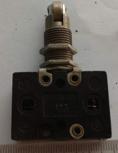 mikrospínač , starší  .. cena na dotaz / price on request