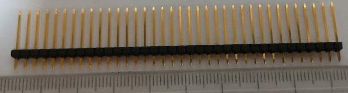 není skladem - 36pin lišta  .. balení 6ks za 50Kč
