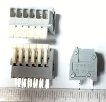 WAGO svorka 6pin  .. balení 6ks za 60Kč