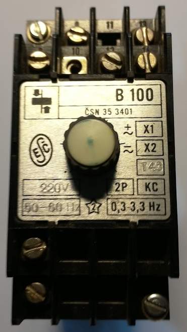 B100 220V 2P KC 0,3-3,3Hz  .. cena na dotaz / price on request