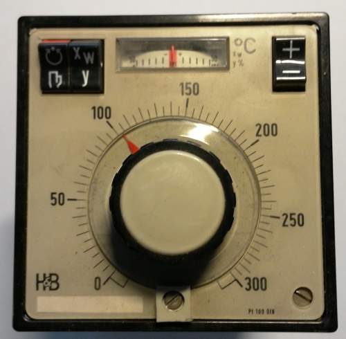 regulátor H&B 0-300°C  .. cena na dotaz / price on request