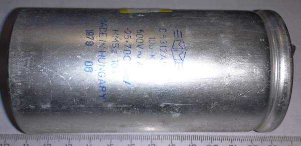 C 5312AMP -  10u 500Vstr  .. cena na dotaz