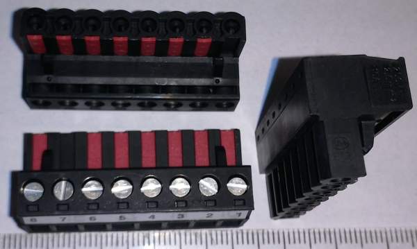 není skladem - svorka 8pin, různé číslování .. balení 4ks za 40Kč